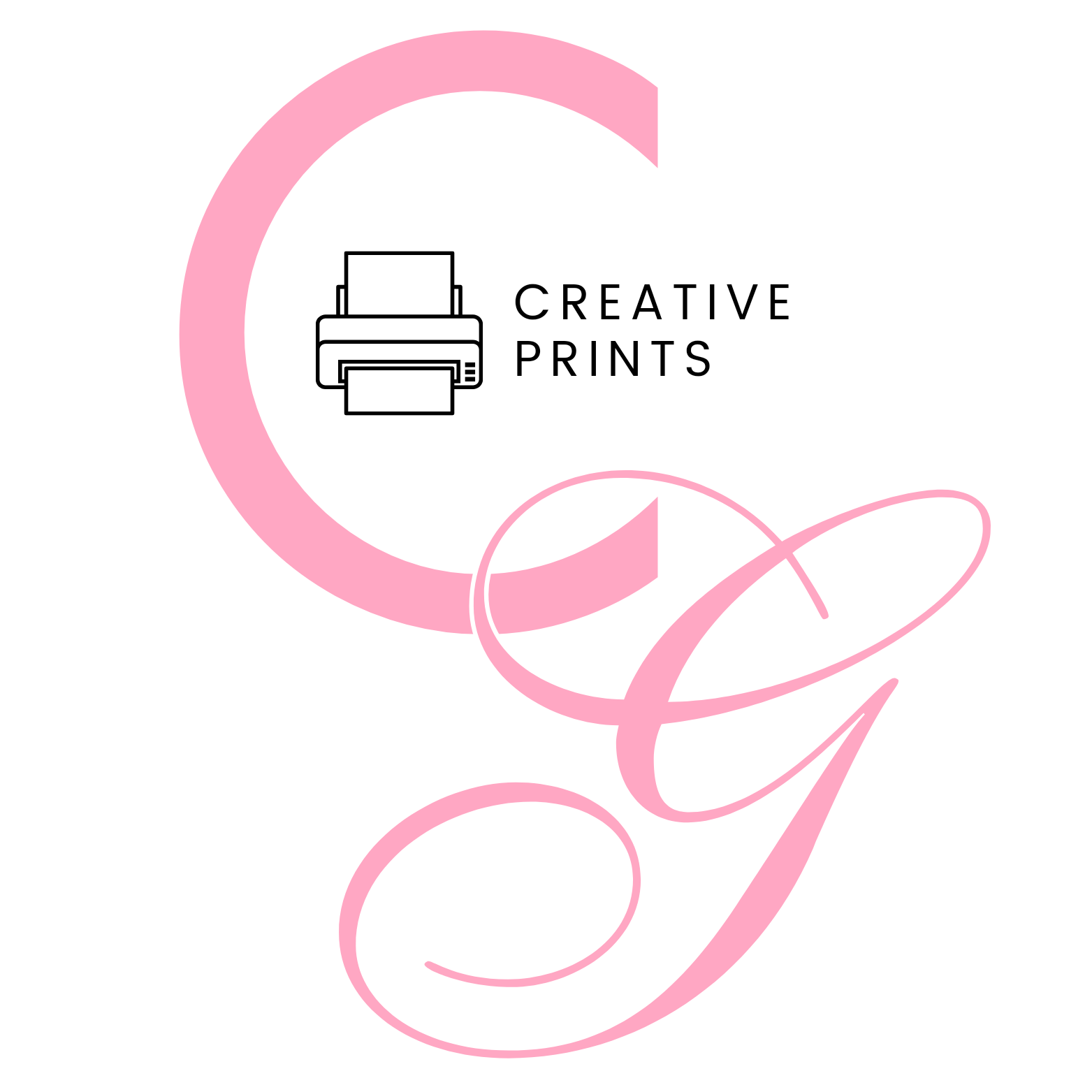 CG CREATIVE PRINTS Logo